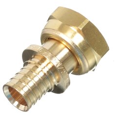 Муфта d16х1/2, латунь, с накидной гайкой, Stout