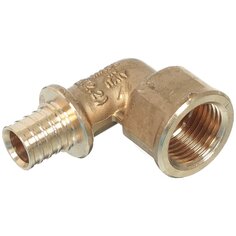 Уголок d16х1/2, 90 °, латунь, внутренняя резьба, Stout