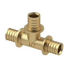 Тройник d20 мм, латунь, РосТурПласт