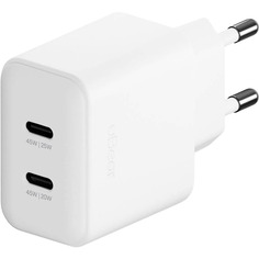 Сетевое зарядное устройство uBear Wall Charger Motion белый