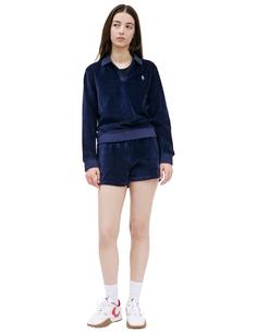 Велюровый лонгслив SRC Sporty & Rich
