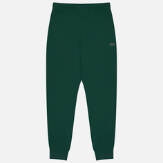 Мужские брюки Lacoste Slim Fit Fleece Joggers, цвет зелёный, размер S