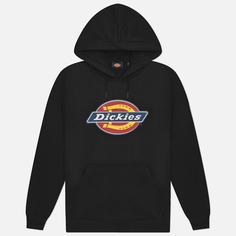 Мужская толстовка Dickies Icon Logo Hoodie, цвет чёрный, размер XS