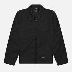 Мужская куртка ветровка Dickies Unlined Eisenhower, цвет чёрный