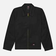 Мужская куртка ветровка Dickies Unlined Eisenhower, цвет чёрный, размер XXL