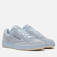 Кроссовки Reebok Club C 85, цвет голубой, размер 42.5 EU