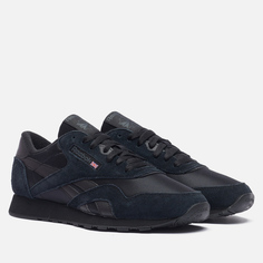 Кроссовки Reebok Classic Nylon, цвет чёрный, размер 36 EU