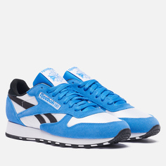 Кроссовки Reebok Classic Leather, цвет синий