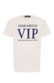 Хлопковая футболка Dsquared2