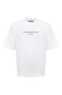 Хлопковая футболка Off-White