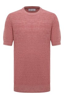 Свитер изо льна и хлопка Brunello Cucinelli