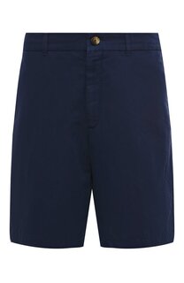 Шорты изо льна и хлопка Brunello Cucinelli