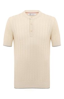 Джемпер изо льна и хлопка Brunello Cucinelli