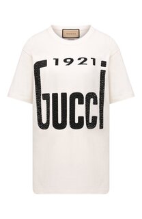 Хлопковая футболка Gucci