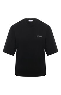 Хлопковая футболка Off-White