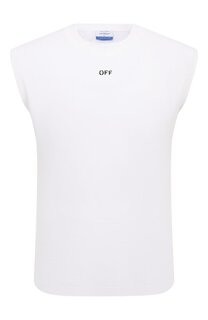 Хлопковая майка Off-White