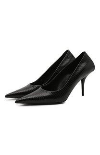 Кожаные туфли Knife Balenciaga