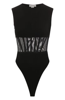 Боди из вискозы Alexander McQueen