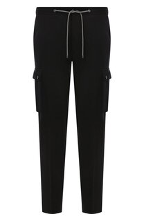 Шерстяные брюки-карго Corneliani