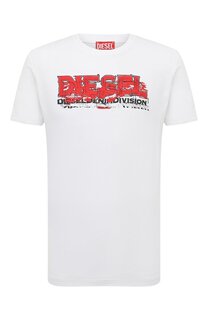 Хлопковая футболка Diesel