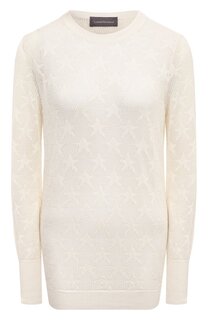 Пуловер из хлопка и кашемира Lorena Antoniazzi
