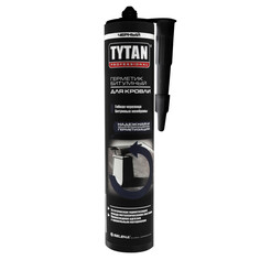Герметики герметик битумный TYTAN Professional для кровли 310мл черный, арт.17690