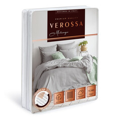 Комплекты 2-спальные постельное белье 2сп VEROSSA Melange диагональ 2 нав.50х70см, арт.775852