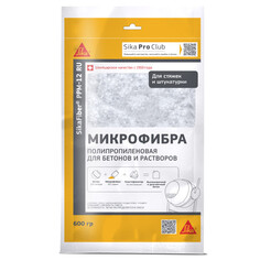 Грунтовки микрофибра полипропиленовая SIKA SikaFiber PPM 12 600г, арт.525954