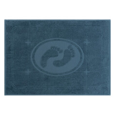 Полотенца полотенце махр. CLEANELLY Монинг для ног 50х70см синее, арт.ПЦ103-04555,18-4217