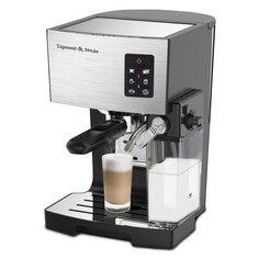 Кофеварки эспрессо кофеварка ZIGMUND&SHTAINAl ZCM-887 рожкового типа с капучинатором 1500Вт 20 Бар