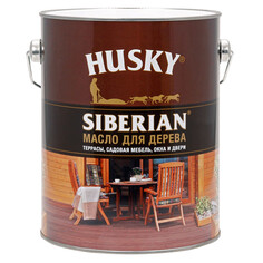 Масла древозащитные масло для дерева HUSKY SIBERIAN 2,7л бесцветный, арт.26940