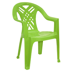 Пластиковая мебель кресло Престиж-2 660х600х840мм салатовый пластик