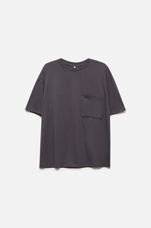 футболка женская Футболка oversize с нагрудным карманом Befree