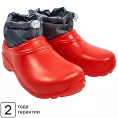Ботинки утепленные с кулиской Dexter размер 39 цвет красный