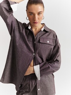 Рубашка со спущенным плечом (46) Elis