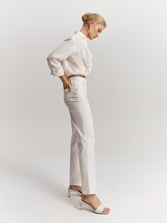 Джинсы укороченные из хлопка (42) Elis