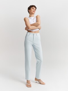 Джинсы укороченные из хлопка (46) Elis