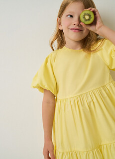 Платье для девочек, Желтый O'stin