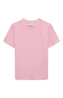Хлопковая футболка Fendi