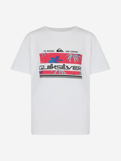 Футболка для мальчиков Quiksilver Tropical Rain, Белый