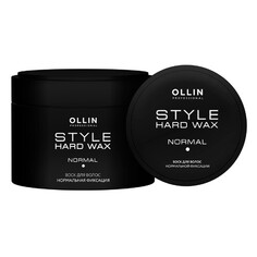 STYLE Воск для волос нормальной фиксации Ollin Professional