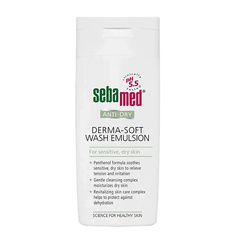 Гель для душа SEBAMED Мягкая эмульсия Anti-Dry Derma-Soft Wash для мытья сухой и чувствительной кожи 200.0