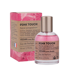 VEGAN.LOVE.STUDIO Парфюмерная вода женская Pink Touch ревень личи турецкая роза ладан ваниль 50.0