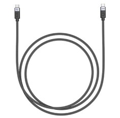 Кабель интерфейсный Orico ORICO-CC240-40-10-BK-BP Type-C(m)/Type-C(m), USB4.0, 40 Гбит/с, 8K/60Гц, 240 Вт, 1 м, черный