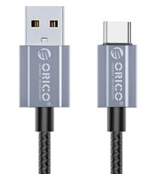 Кабель интерфейсный Orico ORICO-GQA15-15-BK-BP USB-A/USB-C, 18 Вт, 1,5 метра, черный