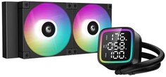 Система охлаждения жидкостная Deepcool LD240 LGA20XX/1700/1200/115X/AM5/AM4 (2*120mm, 600-2400rpm, 72.04CFM, 38.71dBA, 4-pin PWM) RET