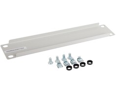 Фальшпанель TWT TWT-CBW10-BP-1U-GY для шкафа 10", 1U, серая