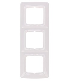 Рамка KRANZ KR-78-0227 DEA 3-я горизонтальная белая