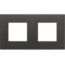 Рамка ABB N2272 AN Zenit 2 поста антрацит