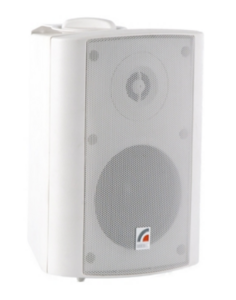 Акустическая система Roxton MS-20TW двухполосная 20 Вт, 70/100В, 70-20000Гц, кронштейн в комплекте (белая)